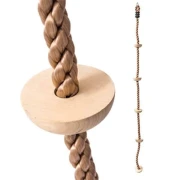 Thumbnail 1 of Nowa Szkola Въже за катерене с дървени стъпала