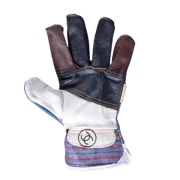 Thumbnail 1 of Ръкавици Robin, от кожа и плат, комбинирани