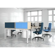 Thumbnail 2 of Панел за гръб на шкаф Narbutas Choice, 762 x 334 x 7 mm, тапициран, дамаска Velito Presto, светла мента