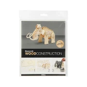 Thumbnail 3 of Creativ Company 3D Мамут, дървен, за сглобяване и декорация