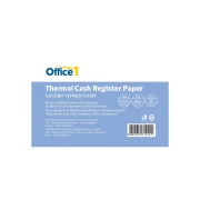 Thumbnail 2 of Office 1 Касова ролка, термо, широчина 38+38 mm, диаметър 48 m, 10 броя