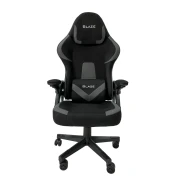 Thumbnail 2 of Геймърски стол RFG Blaze, текстил, Butterfly механизъм, полипропиленова основа, до 130 kg, черно-сив