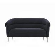 Thumbnail 3 of Диван RFG Megan, двуместен, текстил, метална основа, 1560 х 820 х 740 mm, черен