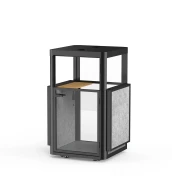 Thumbnail 3 of Шумоизолираща акустична кабина Flexi101, 1020 х 1020 х 2260 mm, сива