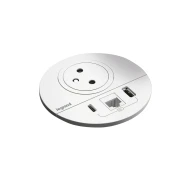 Thumbnail 3 of Модул за вграждане Legrand Incara Disq 80, с USB, 15 W, черен