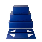 Thumbnail 4 of Office 1 Кутия Matt, с магнитно затваряне, сгъваема, 23 х 15 х 10 cm, тъмносиня