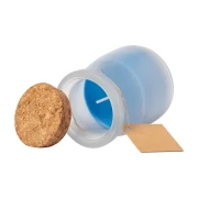 Thumbnail 2 of Cool Свещ Tepor, в буркан, с коркова капачка, синя