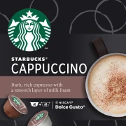 Thumbnail 2 of Nescafé Dolce Gusto Кафе капсула Starbucks, Cappuccino, 12 броя