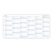 Thumbnail 4 of Filofax Пълнител за тефтер, А5, за 2024 година, 1 година на страница в разгъвка