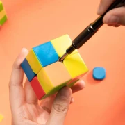 Thumbnail 4 of Deli Кубче на Рубик Genius, многоцветно, 2 x 2 x 2