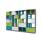 Thumbnail 6 of Бленда RFG 8, за модулен стелаж Libra, 18 х 60 х 1993 mm, ПДЧ, цвят лукс