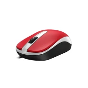 Thumbnail 3 of Мишка Genius DX-120, с кабел, USB Type-A, 3 бутона, червена