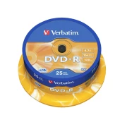 Thumbnail 2 of DVD-R Verbatim, 4.7 GB, 16x, AZO покритие, 25 броя в шпиндел