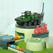 Thumbnail 5 of Deli Конструктор Genius, военна техника, 6 модела