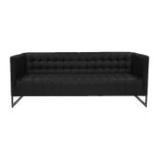 Thumbnail 1 of Диван RFG Box, триместен, екокожа, 1900 х 810 х 730 mm, черен