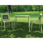 Thumbnail 4 of Градинска маса RFG Forza, квадратна, пластмасова, бяла