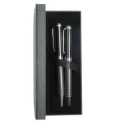 Thumbnail 2 of Office 1 Комплект химикалка и ролер Carbon, метални, черни