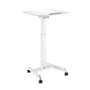 Thumbnail 6 of Маса RFG Active, с регулируема височина, 600 х 520 х 758-1128 mm, правоъгълен плот, бяла