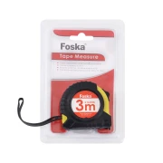 Thumbnail 1 of Ролетка Foska, гумирана, 3 m, черно-жълта