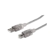 Thumbnail 4 of Кабел Manhattan, USB 2.0 A Male/USB 2.0 B Male, 5 m, USB Type A, USB Type B