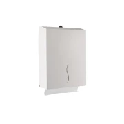 Thumbnail 1 of Диспенсър за кърпи за ръце Dayco, с V-сгъвка, 27 х 12 х 21 cm, бял, за 300 кърпи