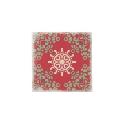 Thumbnail 1 of Gespaensterwald Подложка за чаша, мраморна, червена