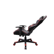 Thumbnail 6 of Геймърски стол RFG Race@Run, екокожа, полиамидна основа, до 130 kg, черна седалка, червена облегалка