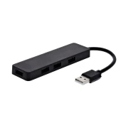 Thumbnail 2 of USB Хъб TNB First, 4 порта, USB 2.0, черен