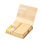 Thumbnail 3 of Cool Кутия с листчета и индекси Nokwon, бамбукова