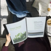 Thumbnail 2 of Rapesco Папка Germ-Savvy, PP, с 20 джоба, черна