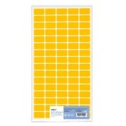 Thumbnail 1 of Office 1 Самозалепващи се етикети за цени, 12 x 22 mm, оранжеви, 800 броя