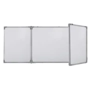 Thumbnail 2 of Office 1 Бяла дъска, тройна, 120 x 360 (90 + 180 + 90) cm, магнитна, с алуминиева рамка