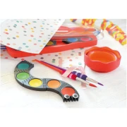 Thumbnail 3 of Faber-Castell Акварелни бои Connector, 12 цвята, червена палитра