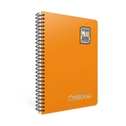 Thumbnail 8 of Gipta Тетрадка Chromo, А5, бяла хартия, широки редове, PP корица, със спирала, 60 листа