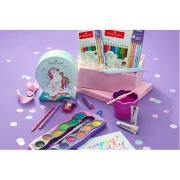 Thumbnail 3 of Faber-Castell Чаша за рисуване, сгъваема, розов мрамор