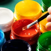 Thumbnail 4 of Deli Акрилна боя Finenolo, в бурканче, 100 ml, жълта