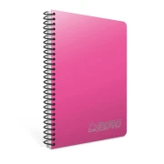 Thumbnail 4 of Gipta Chromo Тетрадка А6, бяла, широки редове, PP корица, със спирала, 80 листа