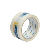 Thumbnail 2 of Тиксо, опаковъчно, 48 mm x 66 m, бяло, с един цвят печат