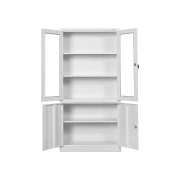 Thumbnail 3 of Шкаф RFG, медицински, метален, със стъклени врати, 90 х 40 х 185 cm, бял