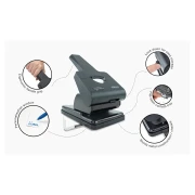 Thumbnail 6 of Rapesco Перфоратор Germ-Savvy HD865-P, за 63 листа, черен