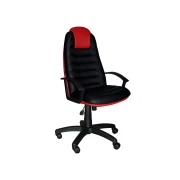 Thumbnail 3 of Геймърски стол Tunis, екокожа, Tilt механизъм, полиамидна основа, до 120 kg, черно-червен
