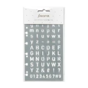 Thumbnail 4 of Filofax Шаблон за писма, с букви