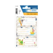 Thumbnail 2 of Herma Самозалепващи се етикети Приятели, ученически, пясъчни, 9 броя