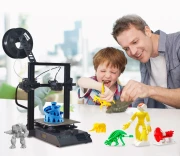 Thumbnail 4 of Принтер Colido 3D Diy 3.0, черен, диаметър на нишката 1.75 mm, диаметър на дюзата 0.4 mm, USB/SD Card