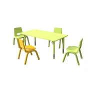 Thumbnail 5 of Ученическа маса RFG Fresh, с регулируема височина, от 3 до 8 години, 1200 х 600 х 370-620 mm, MDF, синя