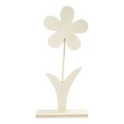 Thumbnail 1 of Creativ Company Цвете от дърво за декорация, 26 х 13 х 1 cm