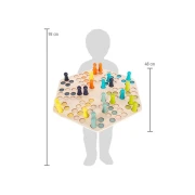 Thumbnail 6 of Small Foot Игра Не се сърди, човече, XXL, дървено, за шестима играчи