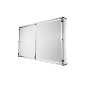 Thumbnail 3 of Office 1 Система бяла дъска Wings, магнитна, с 2 крила, за дисплей 65''