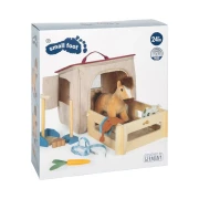 Thumbnail 2 of Small Foot Комплект конче с конюшня и аксесоари, в чанта