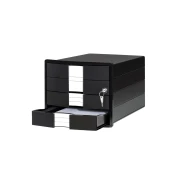 Thumbnail 4 of HAN Бокс Impuls, с 3 чекмеджета и заключване, черен